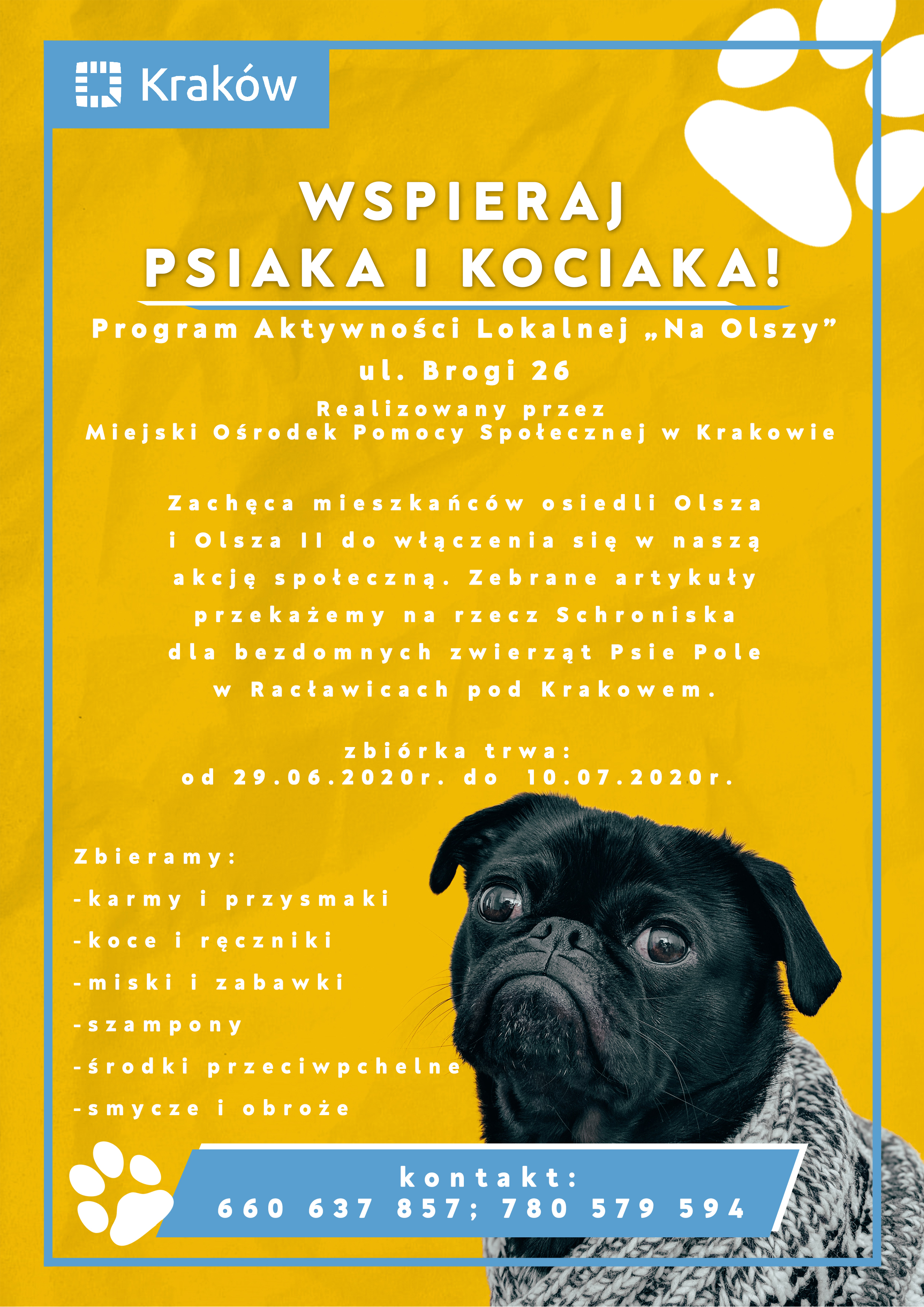Wspieraj psiaka i kociaka