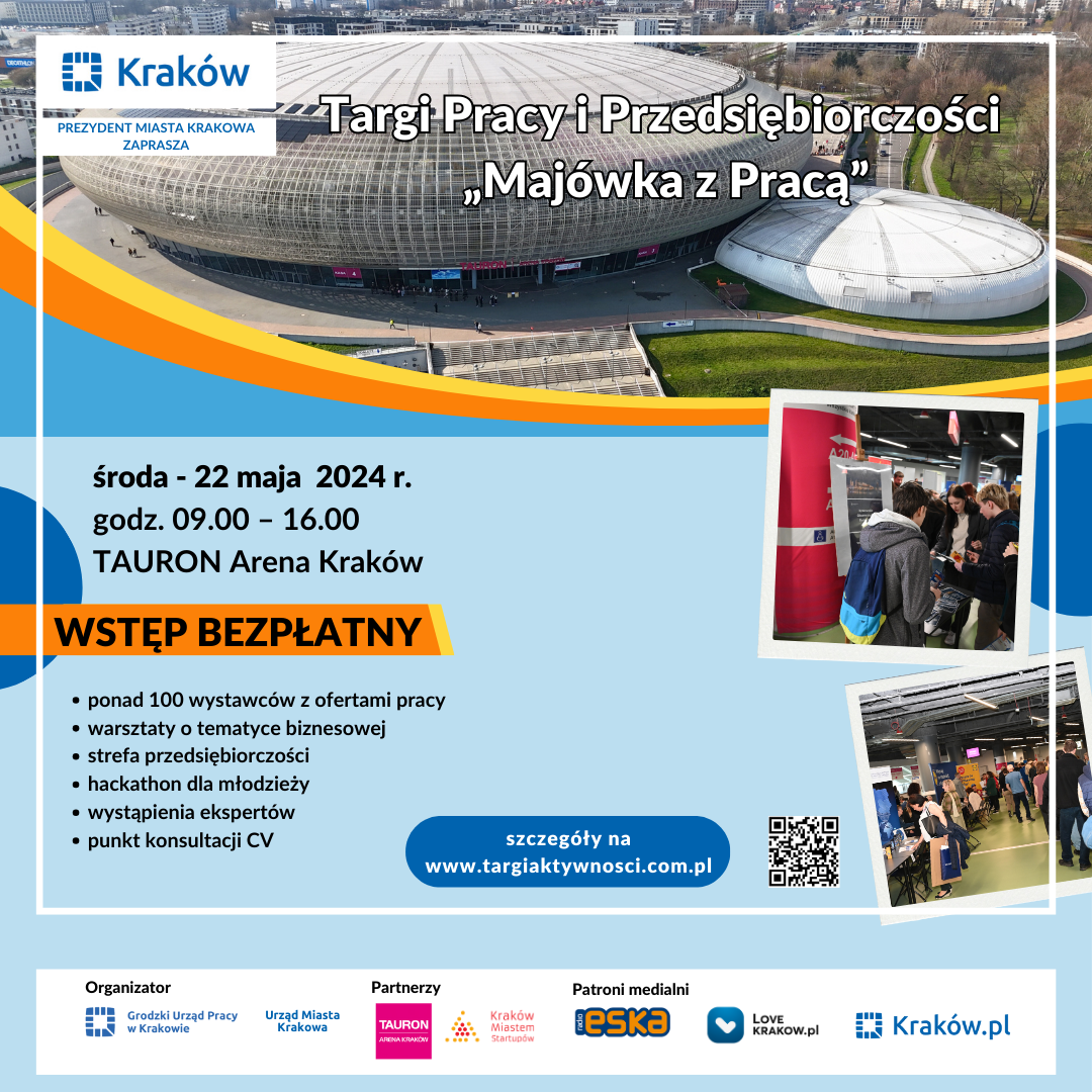 Targi Pracy i Przedsiębiorczości „Majówka z pracą”
