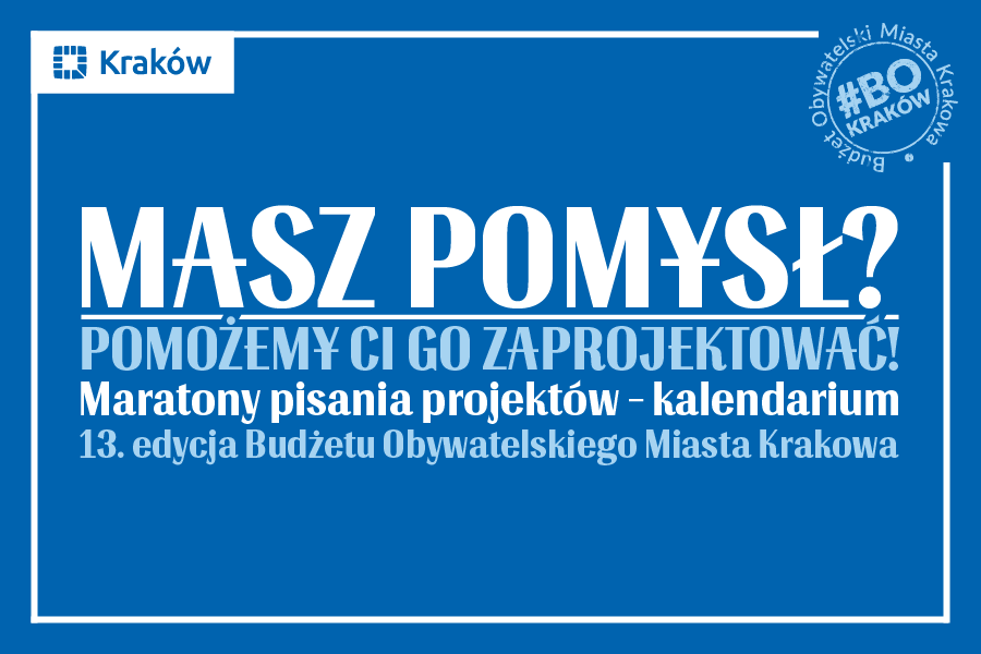 Maratony pisania projektów Budżetu Obywatelskiego