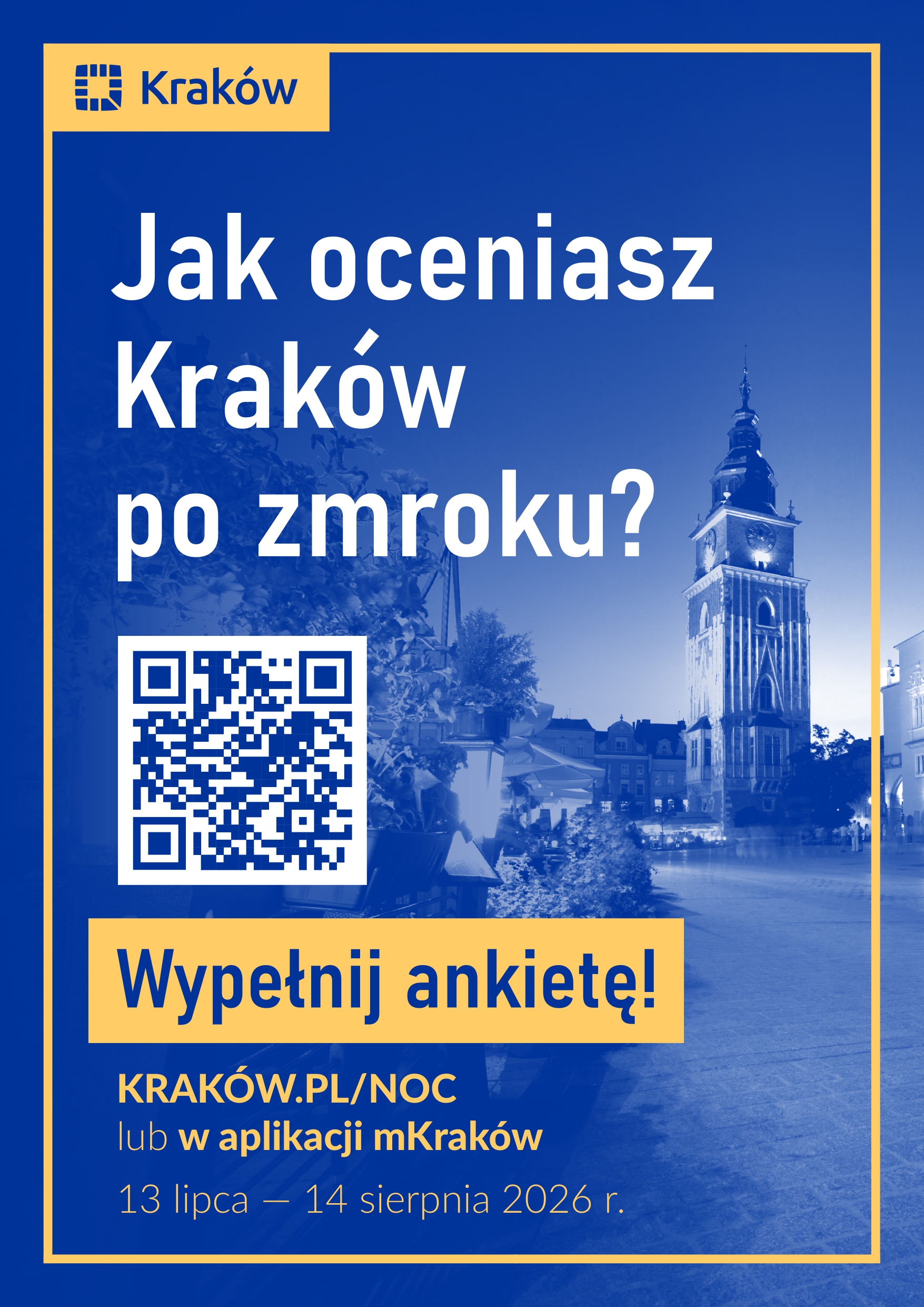 Plakat Jak oceniasz Krakw po zmroku page 0001