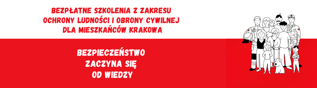 Bezpłatne szkolenia z zakresu ochrony ludności i obrony cywilnej dla mieszkańców Krakowa